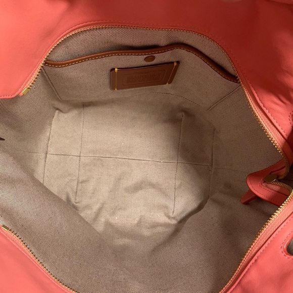 ❤️SOLD❤️NWT Coach Bea Tote in Colorblock Taffy, Orange, Multi C2594 - Picture 7 of 10